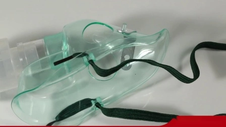 Медицинская хирургическая портативная простая одноразовая кислородная маска для лица для новорожденных и взрослых