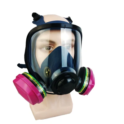 Дешевая цена Полнолицевая маска Силиконовая защитная маска Респираторная маска